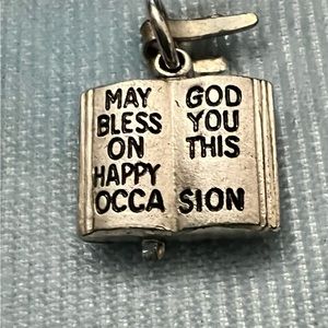 Creed Sterling Co. Vintage Silver. “My Prayer Book” Charm